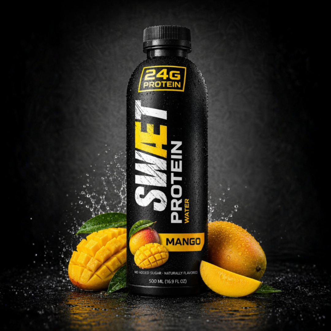 SWÆT Mango Protein Water - 24gms of Pure Protein
