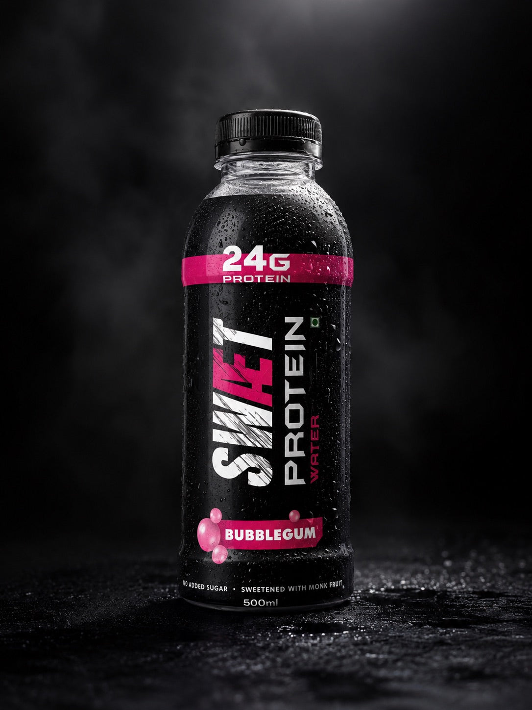 SWÆT Bubblegum Protein Water protein water bottle