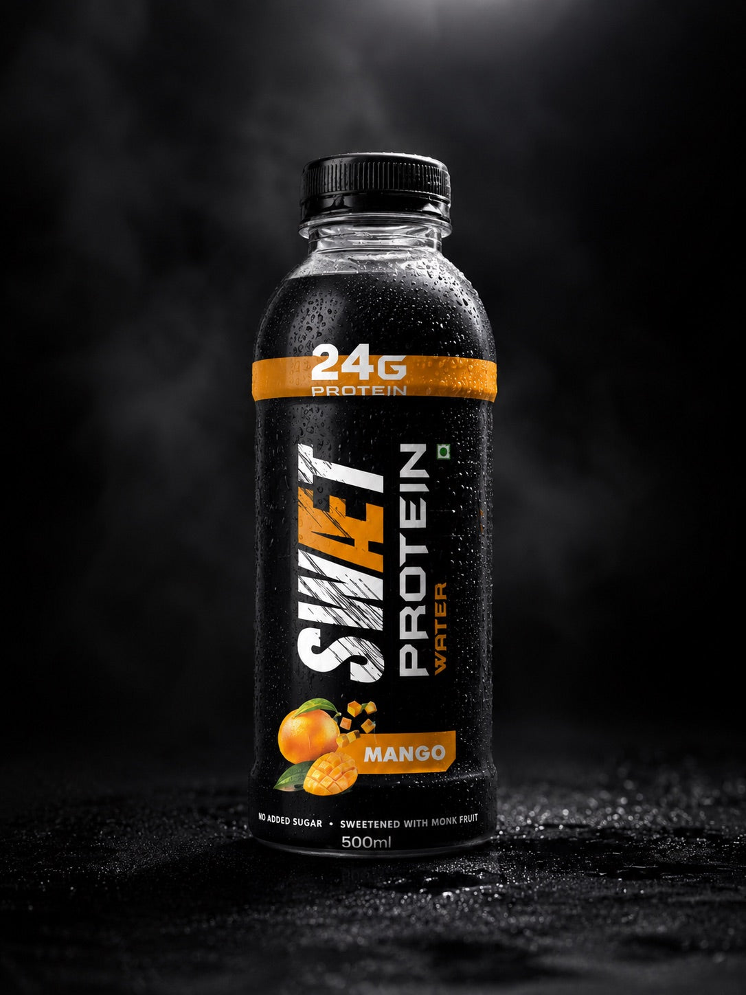 SWÆT Mango Protein Water protein water bottle